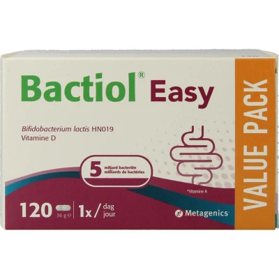 Afbeelding van Metagenics Bactiol Easy Capsules 120CP