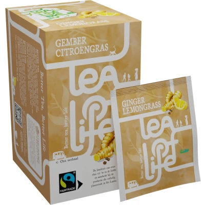 Afbeelding van Tea Of Life Gember Citroen 80x1g