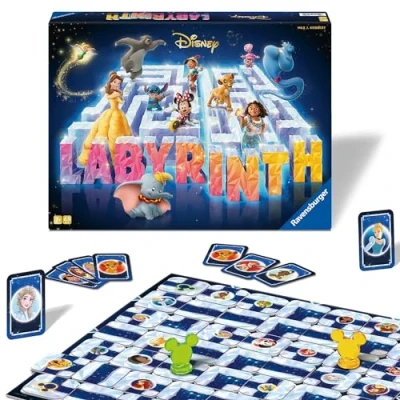 Image de Jeu classique Ravensburger Labyrinthe Disney 100ème anniversaire