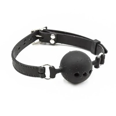 Afbeelding van Silicone Breathable Ball Gag 5 cm Size L Black
