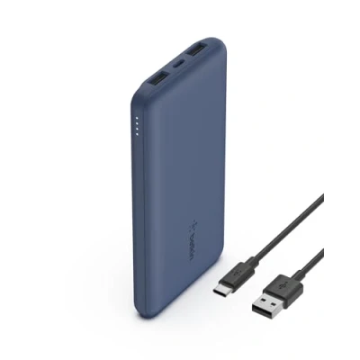 Image de Belkin Powerbank 10000 Mah Bleu (bpb011btbl)