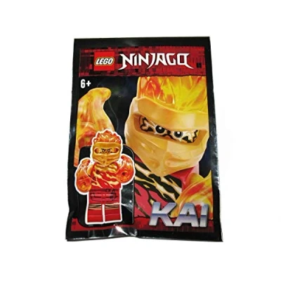 Afbeelding van Lego Ninjago Kai #7 892059 Aluminium Minifiguren Set (verpakt)