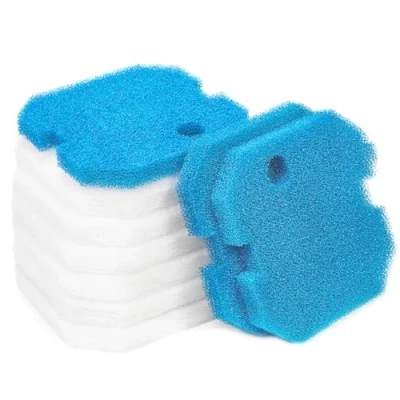 Afbeelding van LTWHOME Vervanging grof blauw en wit uitstekende filtermatsets geschikt voor Eheim 2616260 Professional Pro 2 2226/2326/2026/2128 Experiment 350 (pak van 9 stuks, 3 sets)