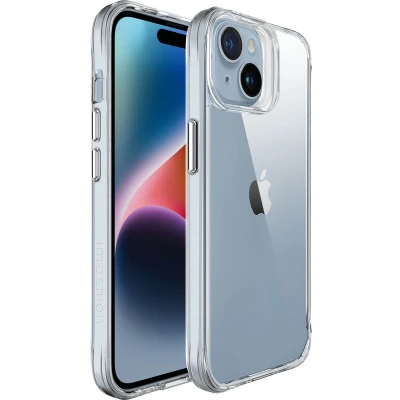 Afbeelding van iMoshion Hoesje Geschikt voor iPhone 15 Shockproof Rugged Air Case Transparant
