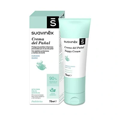 Afbeelding van Suavinex 3311147 Beschermingscrème 75 ml met peptiden