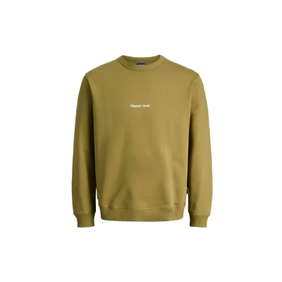 Afbeelding van Jack &amp; Jones Sweater, Heren, Maat: 3XL, Olive drab