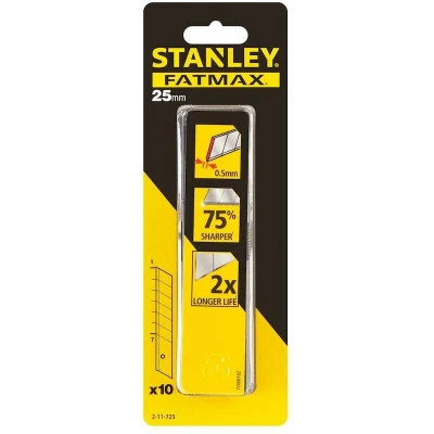 Image de STANLEY 2 11 725 Canif de rechange FATMAX 25mm (10 pcs)