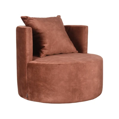 Afbeelding van Fauteuil Evy 65x65x75cm Rust