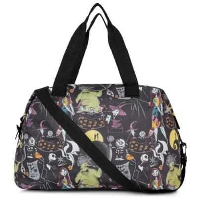 Afbeelding van Disney Mickey Mouse Friends all over bedrukte draagtas, zwart, één maat, weekendsporttas, zwart., Weekender sporttas