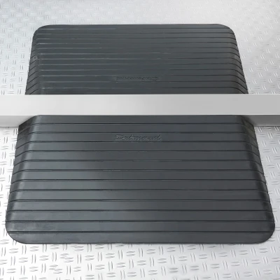 Afbeelding van Drempelhulp van rubber 75mm hoog 2 stuks