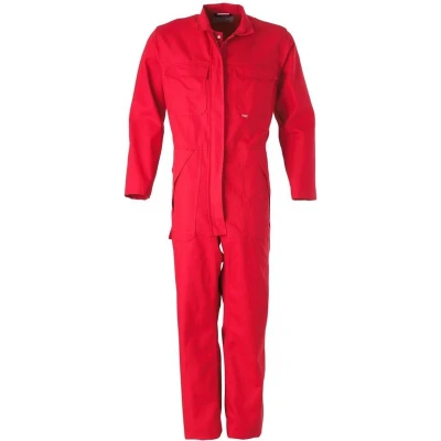 Afbeelding van Havep 4safety Katoen/Polyester Beschermende Overall 2559 Rood Maat 48