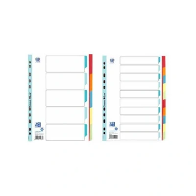 Image de Elba intercalaires en carton, uni, format a4, couleur, 5 400034589