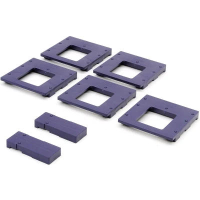 Afbeelding van HMB Scharniermallenset 89mm set van 5 mallen(inc rail 2500mm)