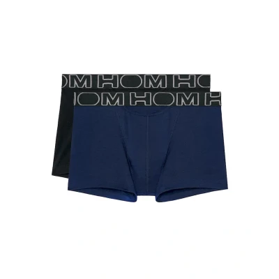 Afbeelding van Hom heren Boxerlines Boxer Brief HO1 2P in de kleur Zwart, maat: XXL