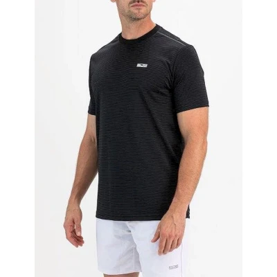Afbeelding van Sjeng Sports Tex Tennisshirt Heren Black S Zwart