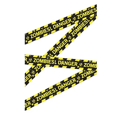 Afbeelding van Fiestas Guirca Markeerlint Zombie DANGER (6 meter) Halloween Decoratie Versiering