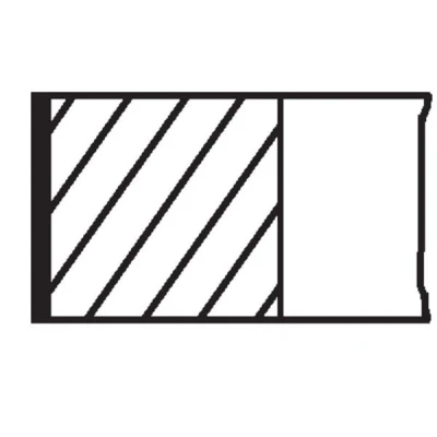Afbeelding van Zuigerveerset MAHLE 007 RS 00162 0N0