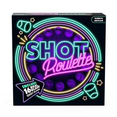 Afbeelding van Endless Games Shot Roulette Actiespel Partyspel Drankspel