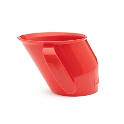 Afbeelding van Doidy Cup Educatieve bekers voor baby&#039;s en peuters Uniek schuin design Babybeker met twee handvatten Leuke beker melk, water vruchtensap Te gebruiken tussen 3