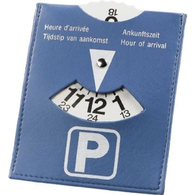 Afbeelding van Parkeerschijf imitatieleer