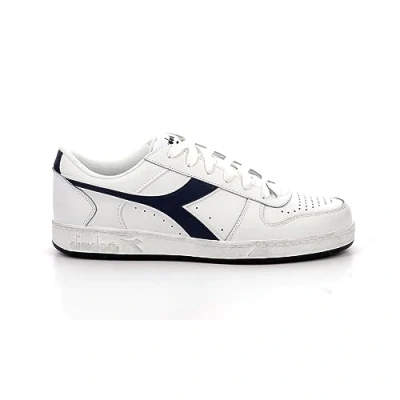 Afbeelding van Diadora Magic Basket Low Icon, gymschoenen, uniseks, Wit Blauw Caspian Sea