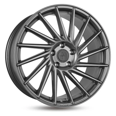 Afbeelding van KESKIN 5 gat 18duim 114.3mm lichtmetalen Velg KT17 Hurricane palladium geschilderd KT1780185114340PP