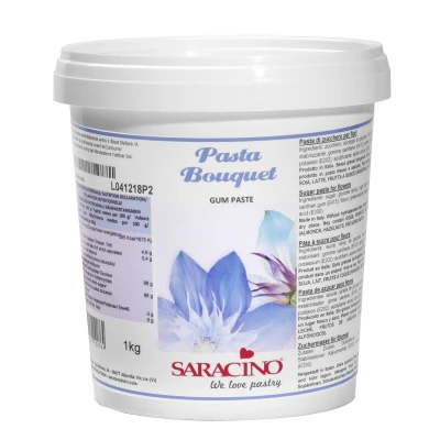 Afbeelding van Saracino Bloemen Modelling Paste Wit 1kg