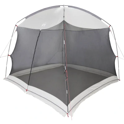 Afbeelding van vidaXL Camping Muggennet met Deur Grijs 6 Persoons Waterdicht