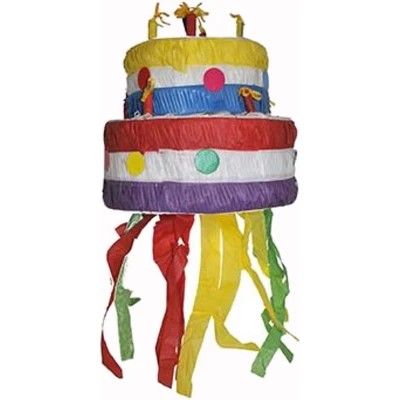 Afbeelding van Pinata Verjaardagstaart 30cm