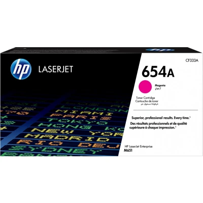 Afbeelding van HP 654A (CF333A) Toner Magenta
