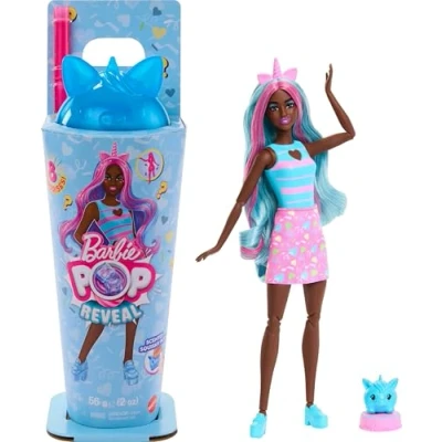 Image de Poupée Barbie Pop Reveal Licorne Bleue