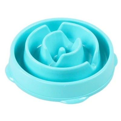 Afbeelding van Pawise Slow Feeder Droplet Grijs Hondenvoerbak 30x30x5 cm