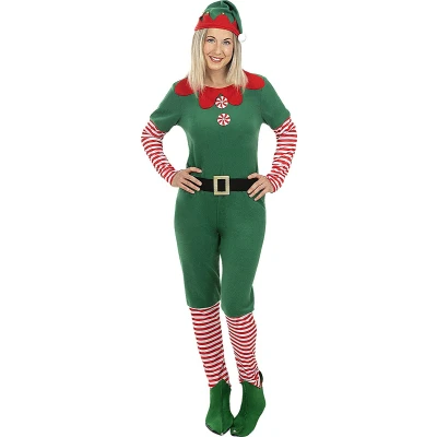 Afbeelding van FUNIDELIA Kerst Elven kostuum voor vrouwen Elf Maat: S Groen