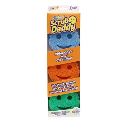 Afbeelding van Scrub Daddy Kleuren krasbestendig spons, flexibele textuur