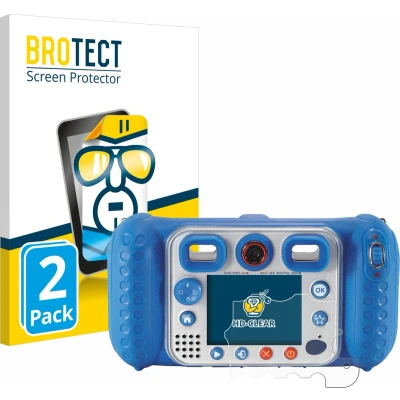 Afbeelding van BROTECT Screenprotector voor Vtech Kidizoom Duo Pro Folie Beschermfolie transparant (2 Stuks)