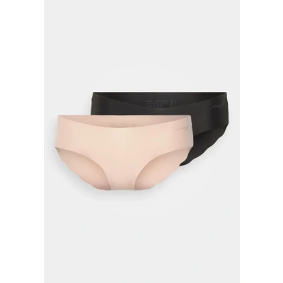Afbeelding van Sloggi zero microvezel 2.0 hipster 2p ondergoed voor dames, zwart.