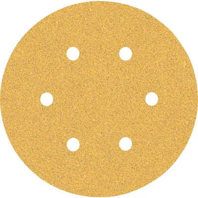 Image de BOSCH 2608900814 Feuille abrasive Expert C470 Best pour le bois et la peinture, diamètre 150 mm, grain 60, 6 trous (5 pcs)