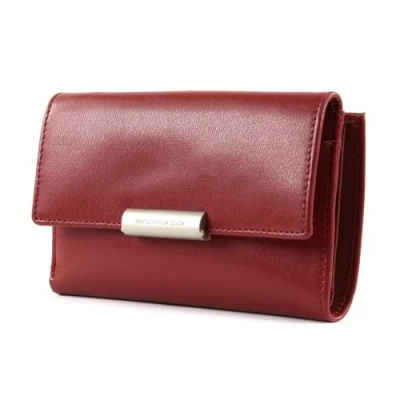 Afbeelding van MANDARINA DUCK Portemonnee Hera 3.0 Wallet with Flap Red Rood