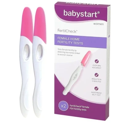 Afbeelding van FertilCheck® vruchtbaarheidstest vrouw 2 stuks