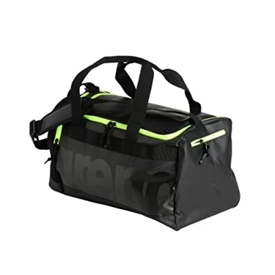 Afbeelding van arena Spiky III Duffle 40 Sporttas voor zwembad, strand, fitness en vrije tijd, reistas van waterdichte stof natte kleding met verstelbare schouderriem, strandtas, liter
