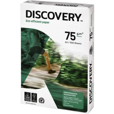 Afbeelding van Discovery Kopieerpapier Ft A3, 75 G, Pak Van 500 Vel Printpapier Wit A4