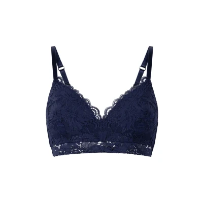 Afbeelding van Hunkemöller Voorgevormde bh zonder beugel Andrea Blauw B70