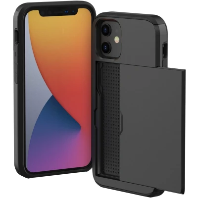 Afbeelding van iMoshion Hoesje Geschikt voor iPhone 12 Mini Rugged Xtreme Backcover Zwart