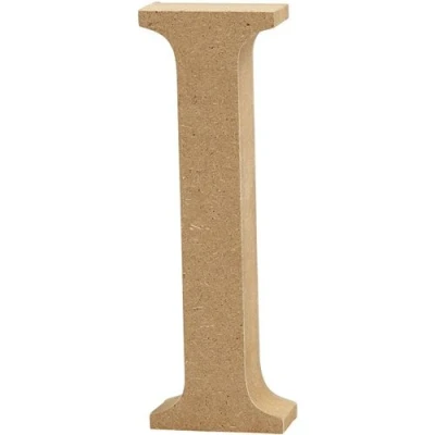 Image de Creative lettre I MDF 13 cm