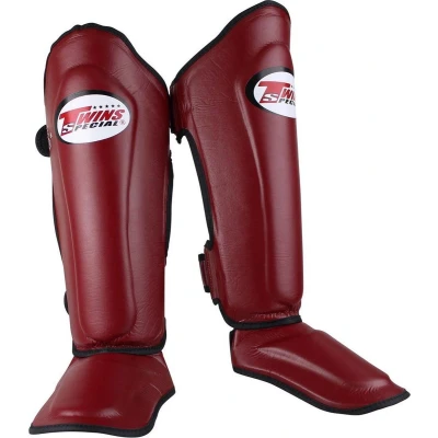 Afbeelding van Twins Special SGL 7 scheenbeschermers Wine Red L