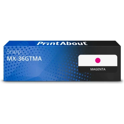 Afbeelding van Huismerk Sharp MX 36GTMA Toner Magenta Extra hoge capaciteit