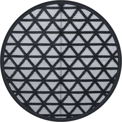 Afbeelding van Buitenkleed 120 cm polypropeen zwart