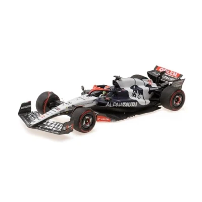 Afbeelding van Scuderia Alphatauri AT04, N. de Vries, 2023 1:18 Minichamps