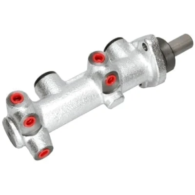 Afbeelding van HELLA 8AM 355 503 671 Hoofdremcilinder 24mm Grijs gietijzer M10 x 1 (x5)