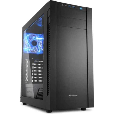 Afbeelding van Sharkoon S25 W Midi tower PC behuizing Zwart